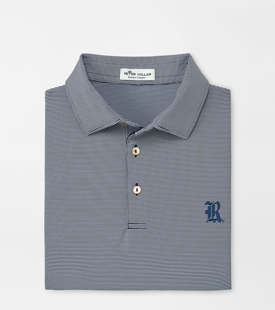 Rice Jubilee Stripe Performance Polo image number 1