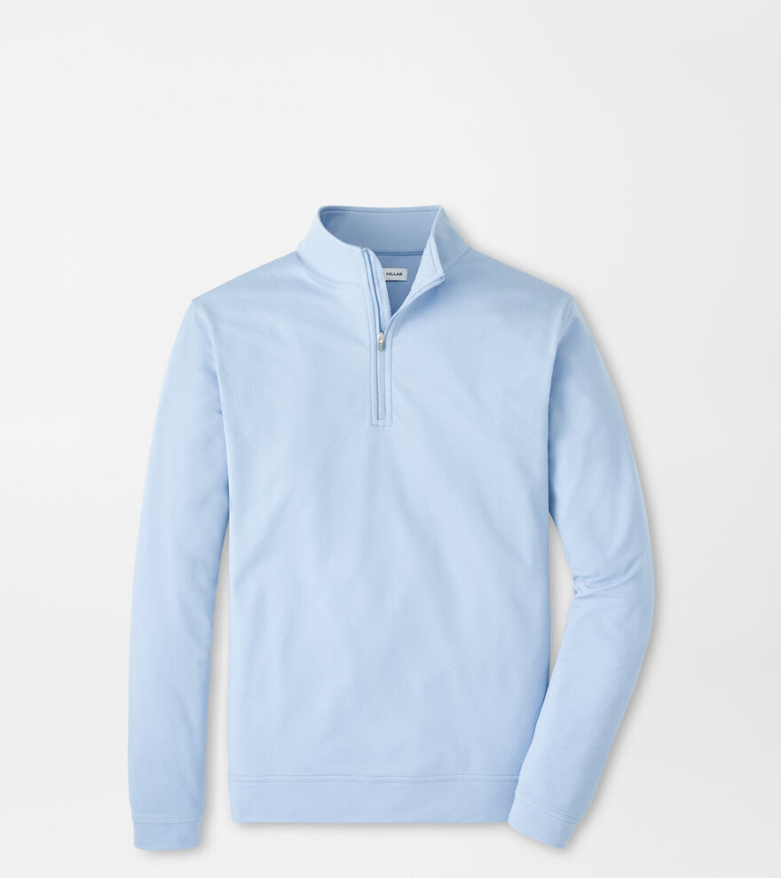 Perth Cross-Hatch Performance Quarter-Zip image number 1