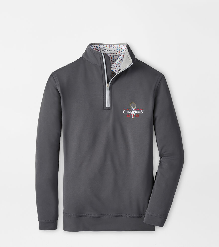 Texas Rangers World Series Perth Youth Performance Quarter-Zip image number 1