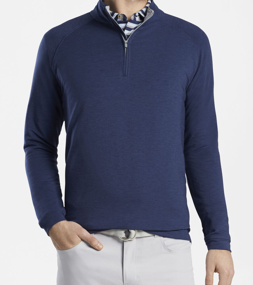 drirelease&reg; Natural Touch Quarter-Zip - Alternate Image 1