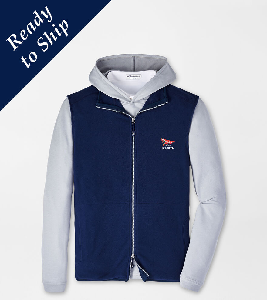 123rd U.S. Open Thermal Flow Micro Fleece Vest image number 1