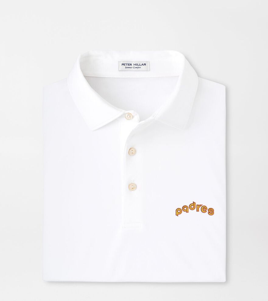 Cooperstown San Diego Padres Solid Performance Jersey Polo