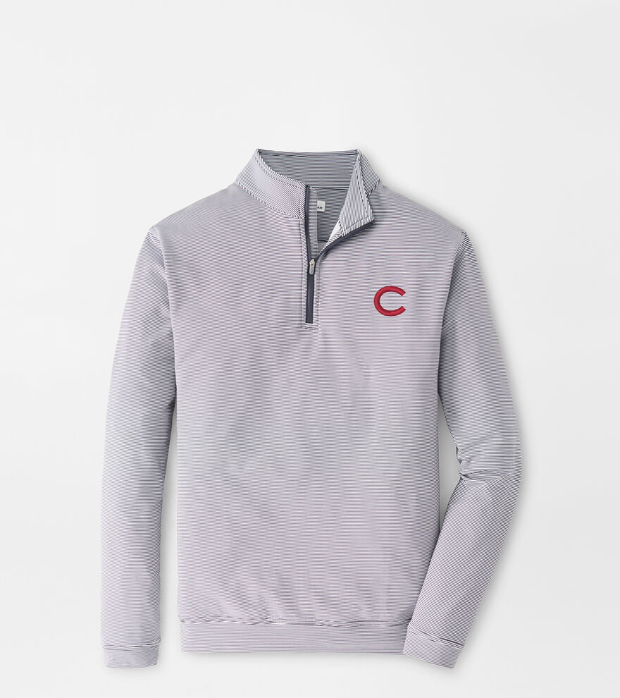 Colgate Perth Sugar Stripe Performance Quarter-Zip image number 1