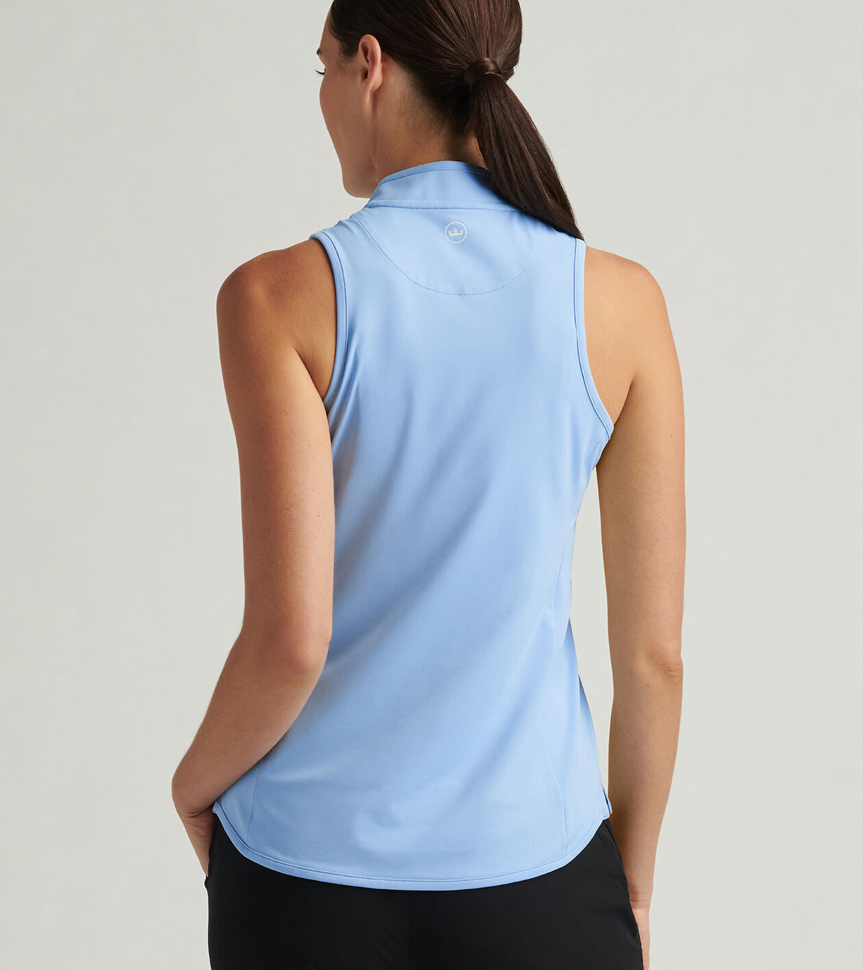 Shirley Sleeveless Zip Polo | Women's Tops | Peter Millar