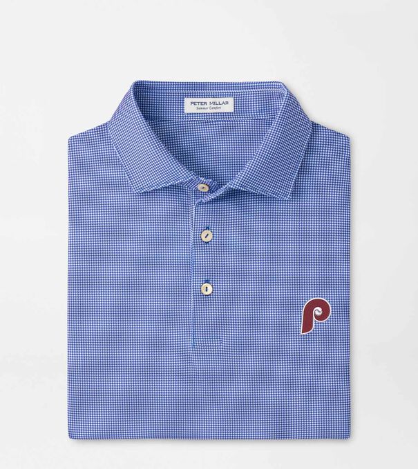 Cooperstown Philadelphia Phillies Border Performance Jersey Polo
