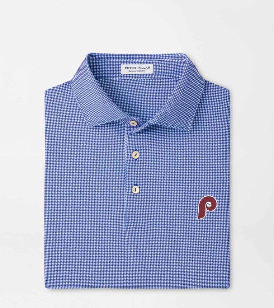 Cooperstown Philadelphia Phillies Border Performance Jersey Polo