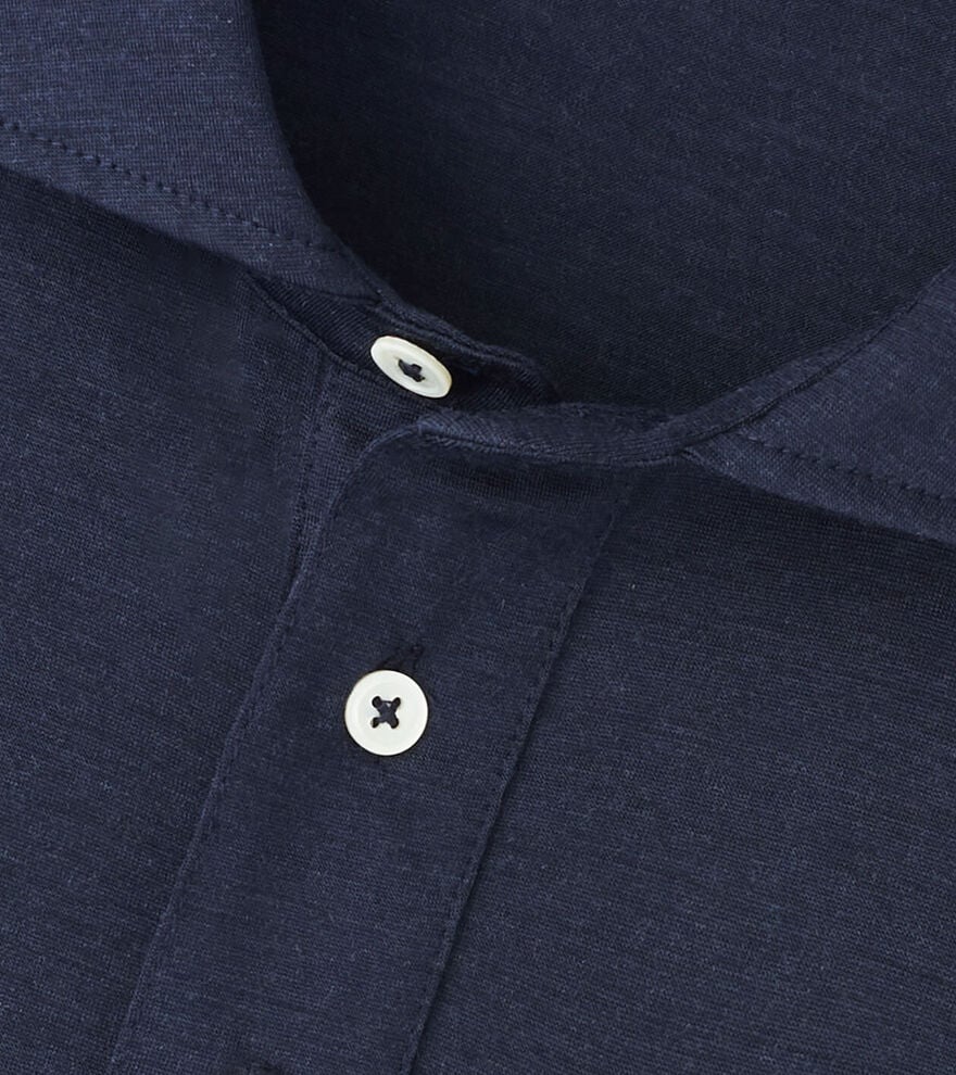 Lawrence Long-Sleeve Wool Polo image number 5