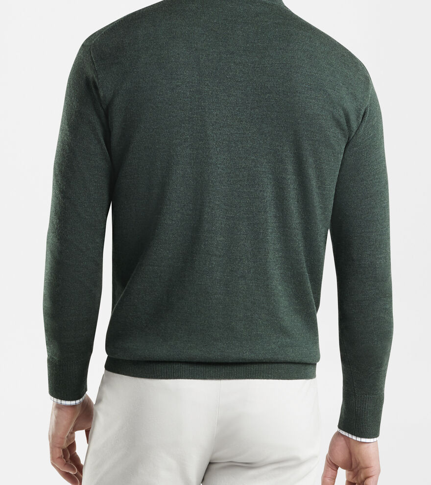 Crown Soft Merino-Silk Quarter-Zip - Alternate Image 2