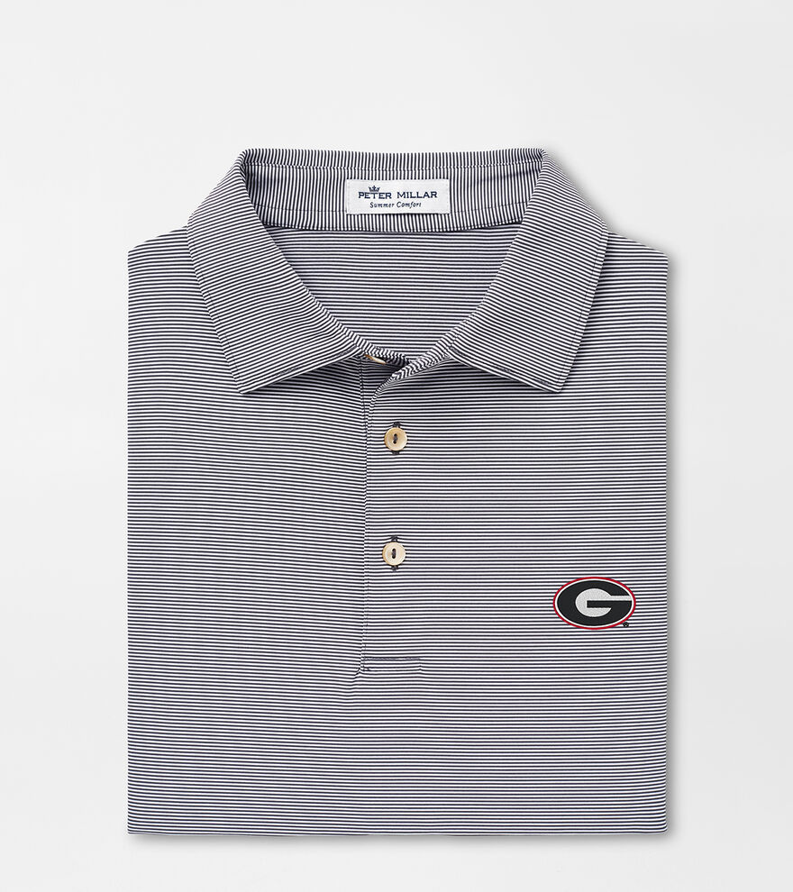 Georgia G Jubilee Stripe Performance Polo image number 1