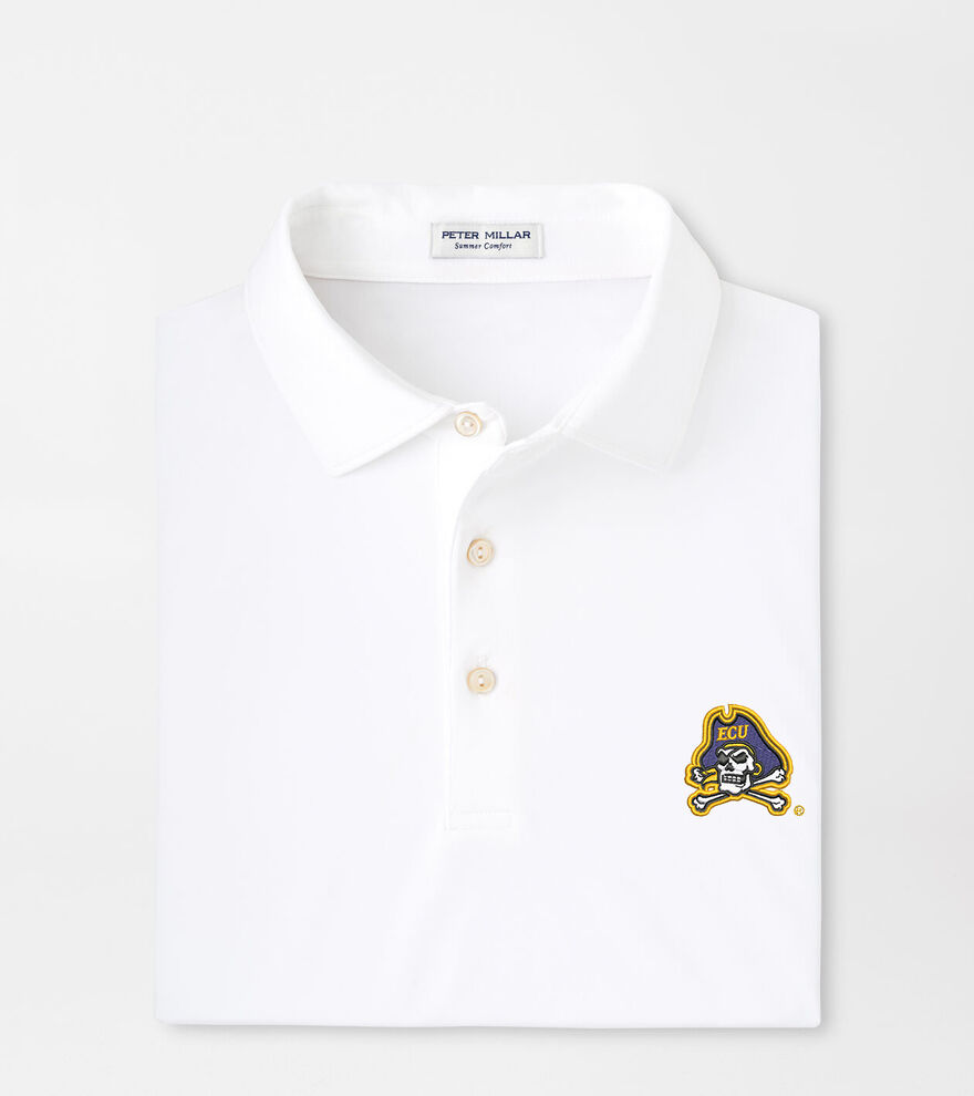 East Carolina University Solid Performance Jersey Polo image number 1