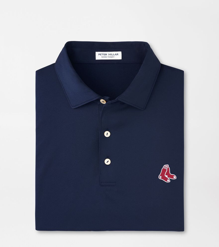 Cooperstown Boston Red Sox Solid Performance Jersey Polo