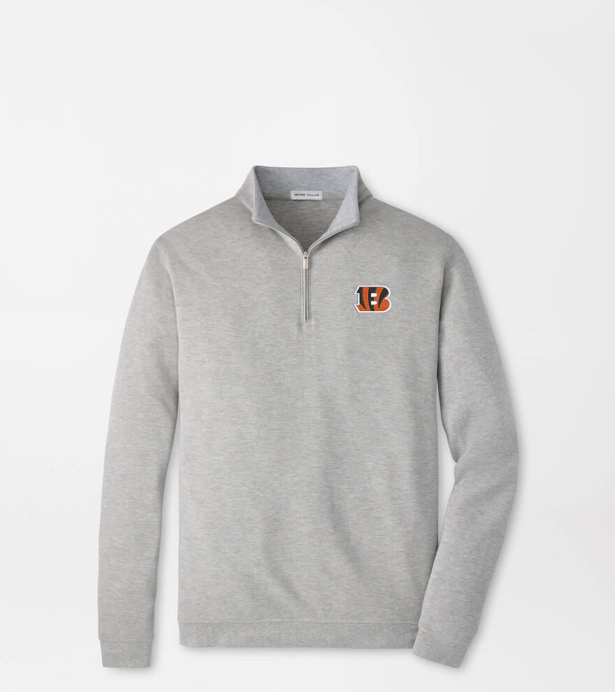 Cincinnati Bengals Crown Comfort Quarter-Zip Pullover image number 1