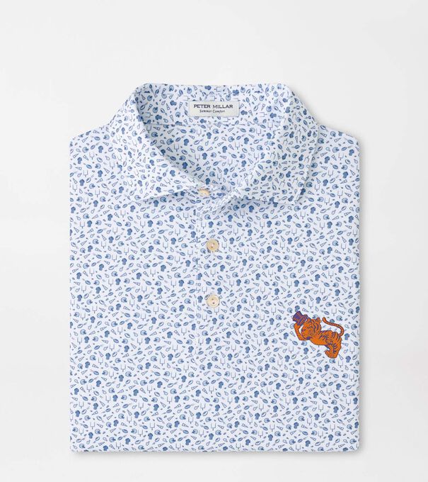 Clemson Vault Kick Off Performance Jersey Polo