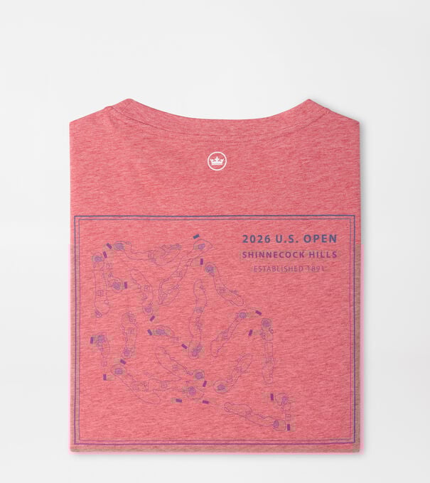 126th U.S. Open Course Map T-Shirt