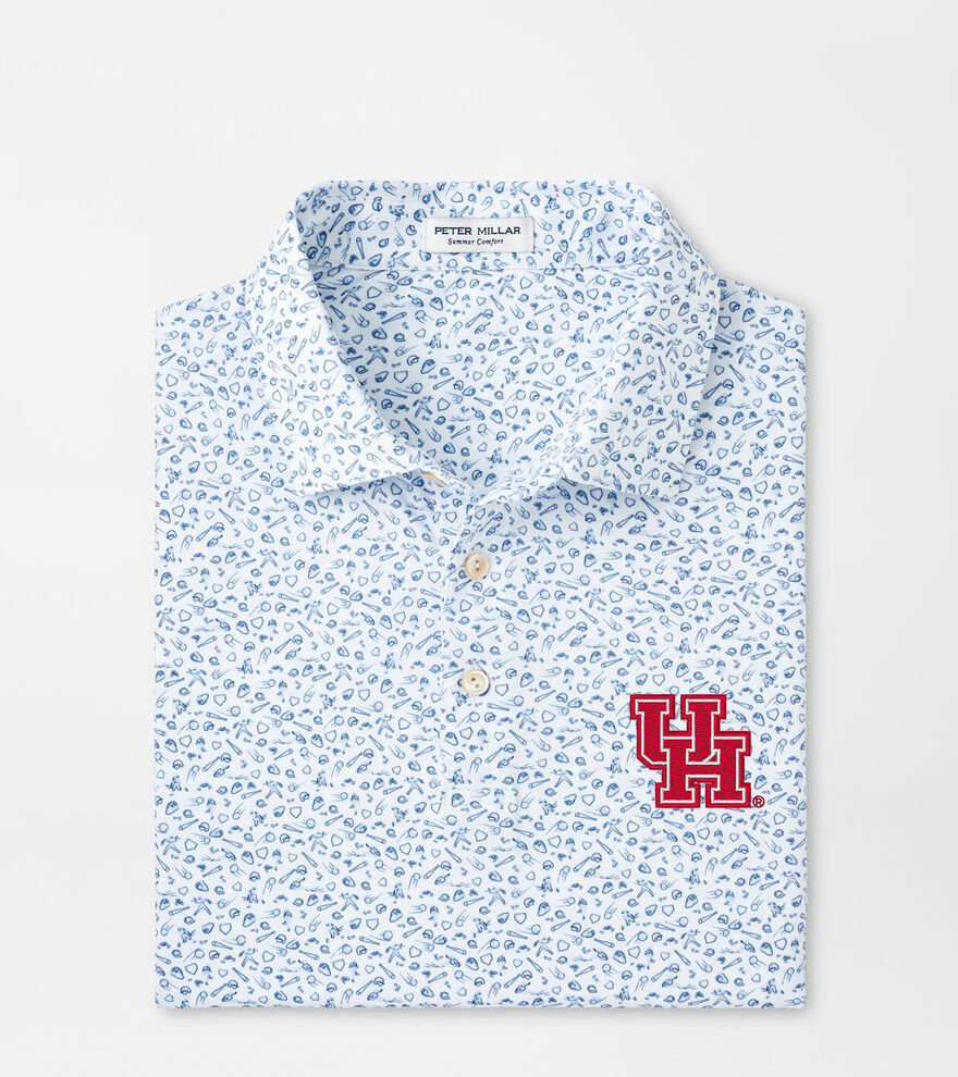 Houston Batter Up Performance Jersey Polo image number 1