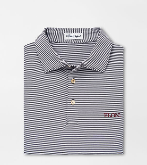 Elon Jubilee Stripe Performance Polo