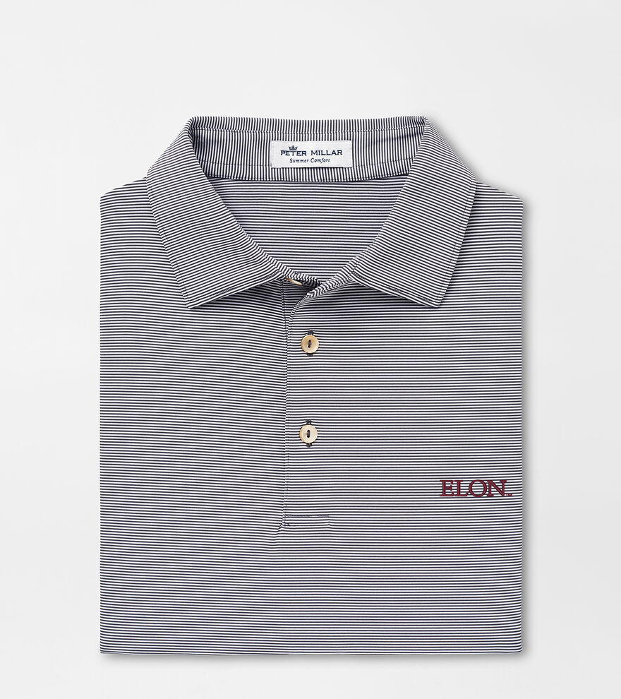 Elon Jubilee Stripe Performance Polo image number 1
