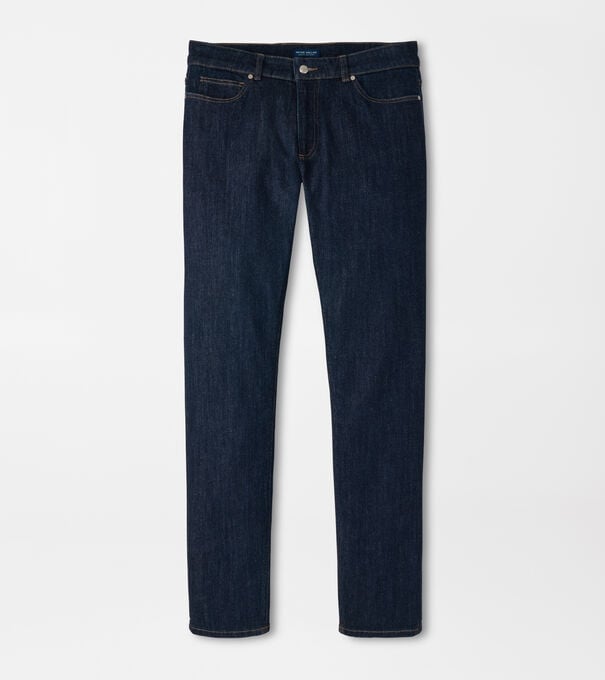 Vintage Washed Five-Pocket Denim