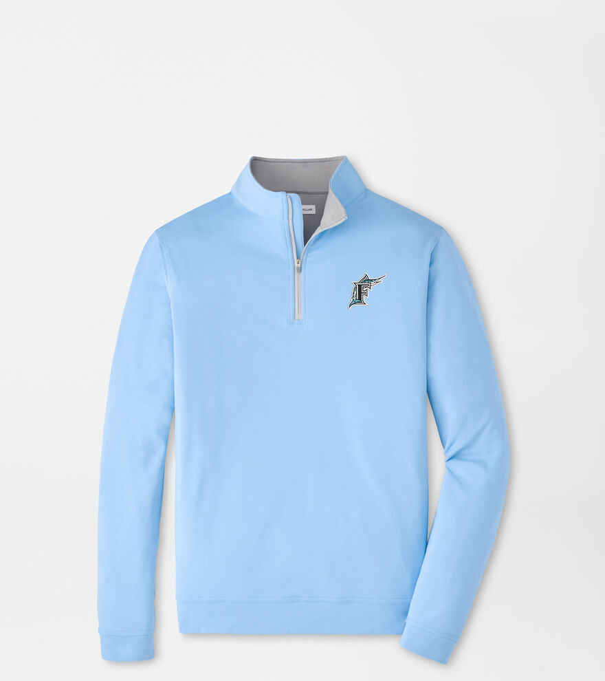 Cooperstown Miami Marlins Perth Performance Quarter-Zip image number 1