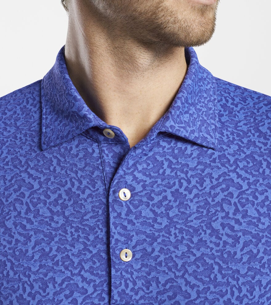 Lyons Micro Camo Performance Polo image number 5