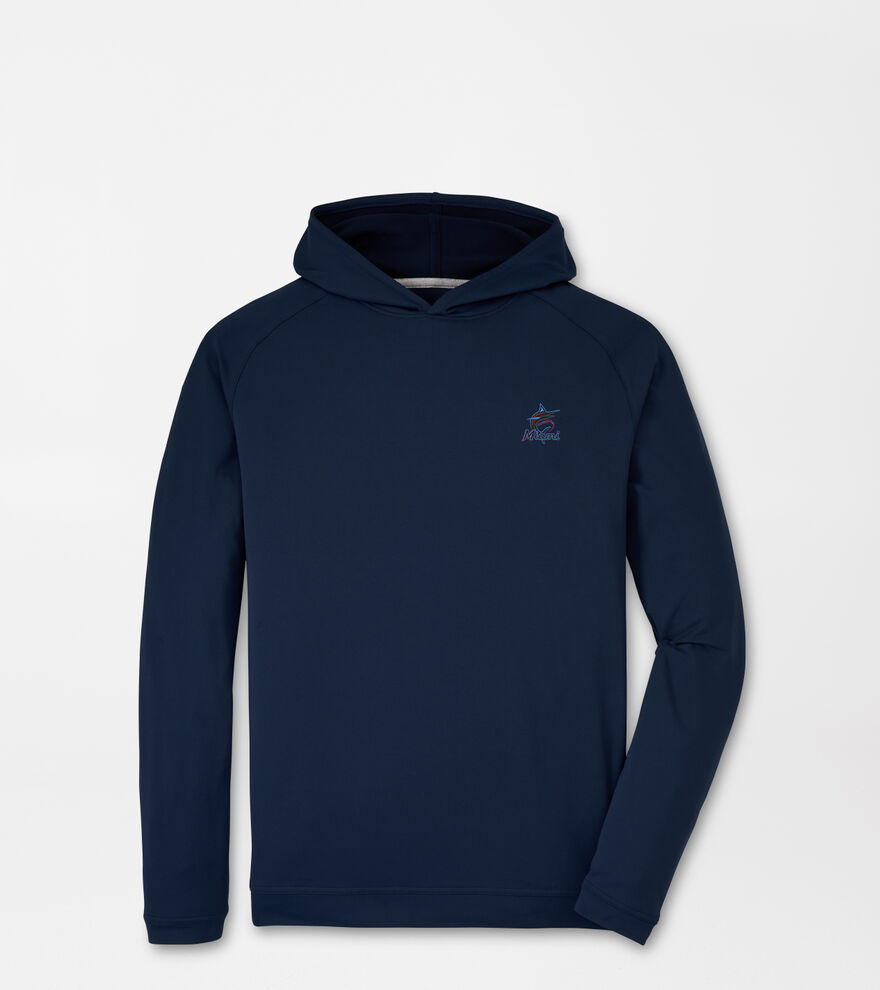 Miami Marlins Pine Performance Hoodie image number 1
