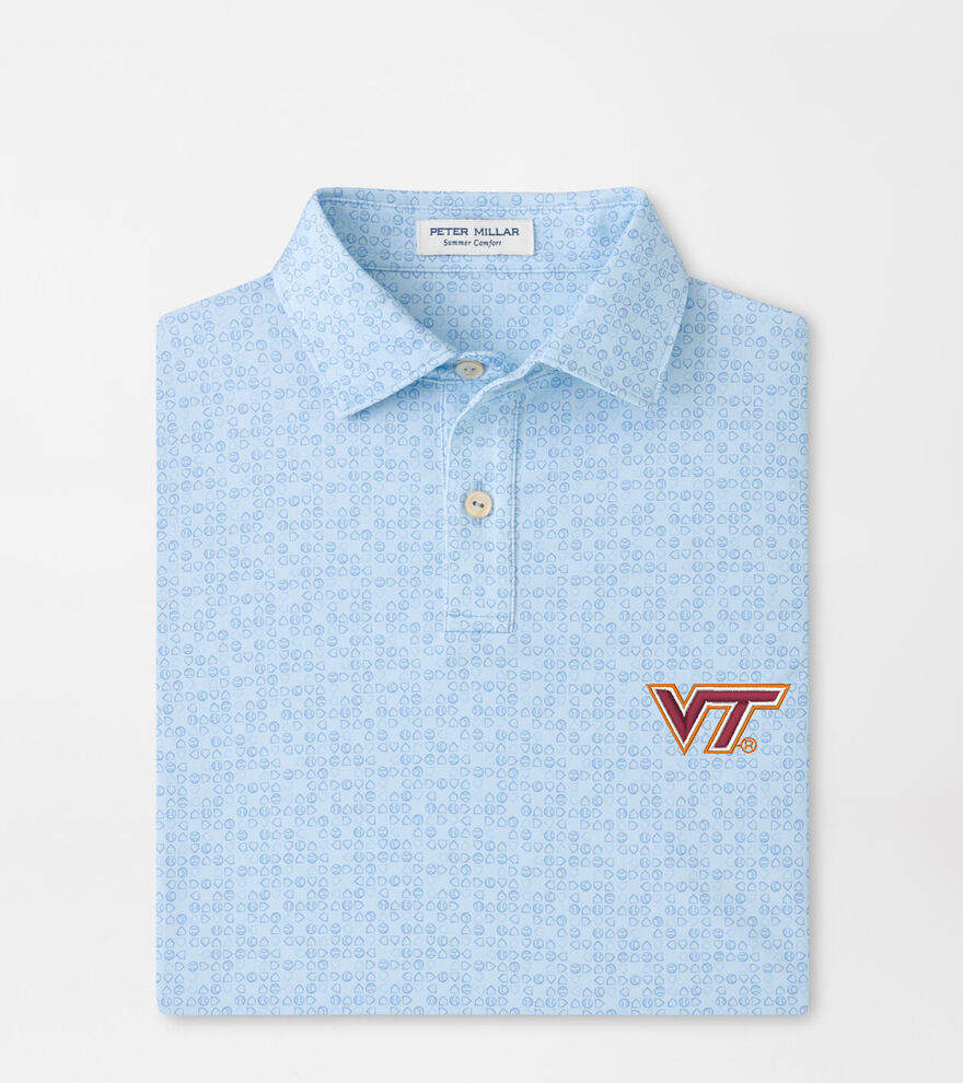 Virginia Tech Bases Loaded Youth Performance Jersey Polo image number 1
