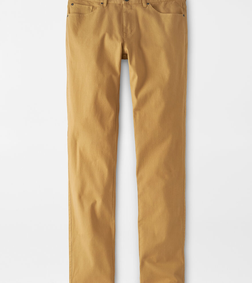 Four-Way Stretch Canvas Five-Pocket Pants image number 1