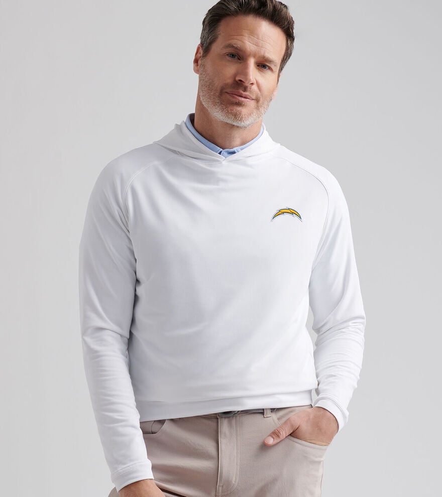 Los Angeles Chargers Pine Performance Hoodie image number 2