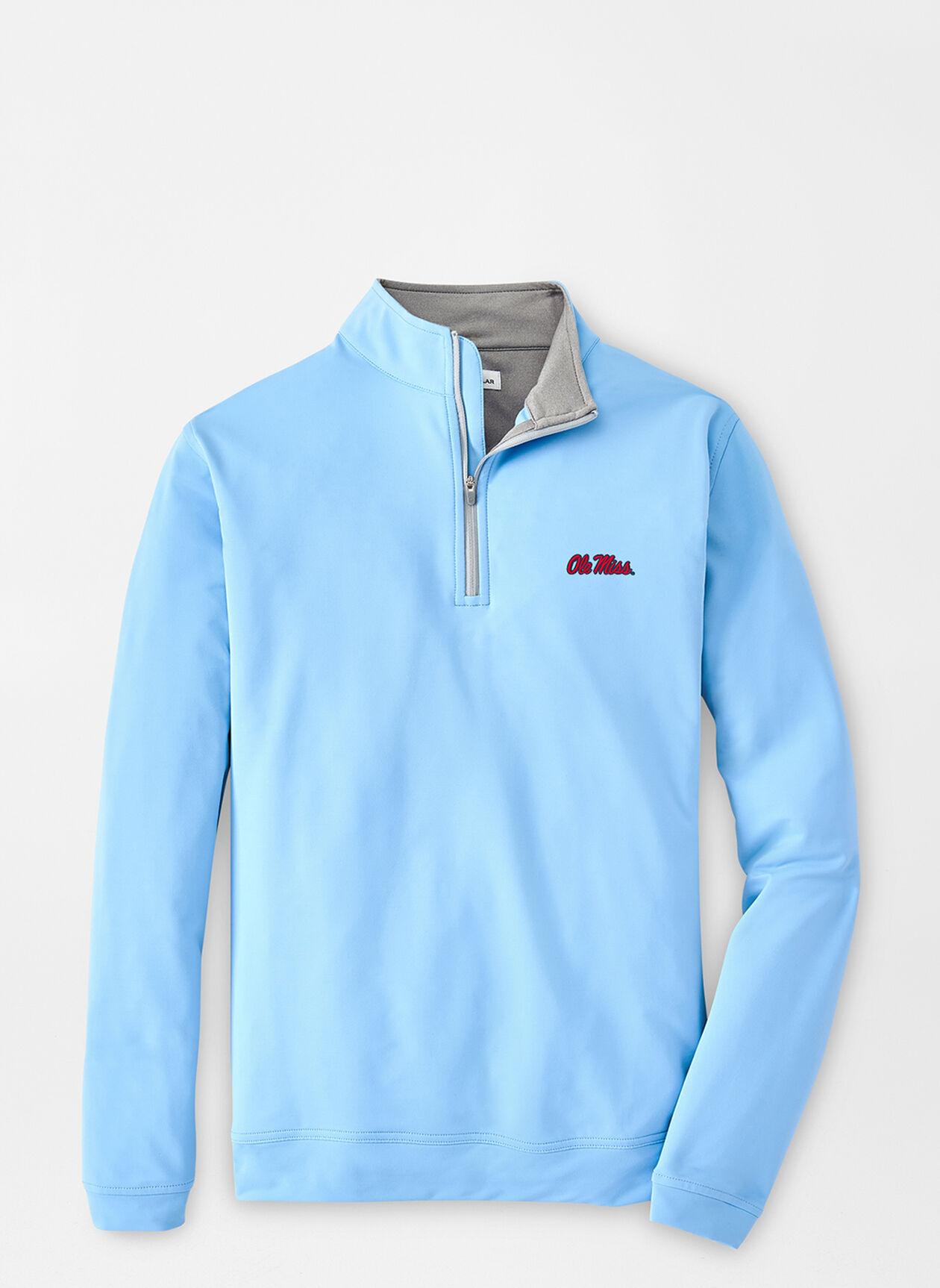 Ole Miss Perth Performance Quarter Zip Peter Millar