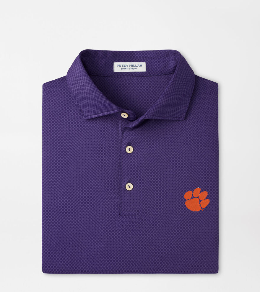 Clemson Hugo Performance Jersey Polo image number 1