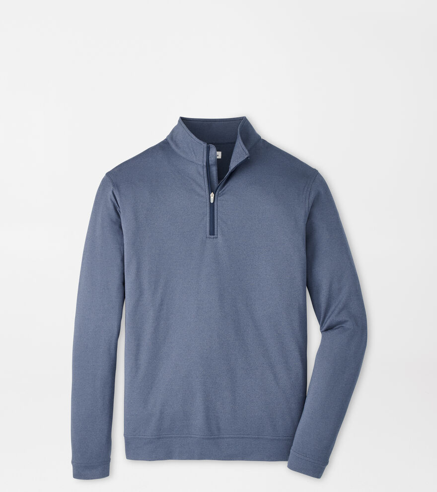 Perth M&eacute;lange Performance Quarter-Zip image number 1