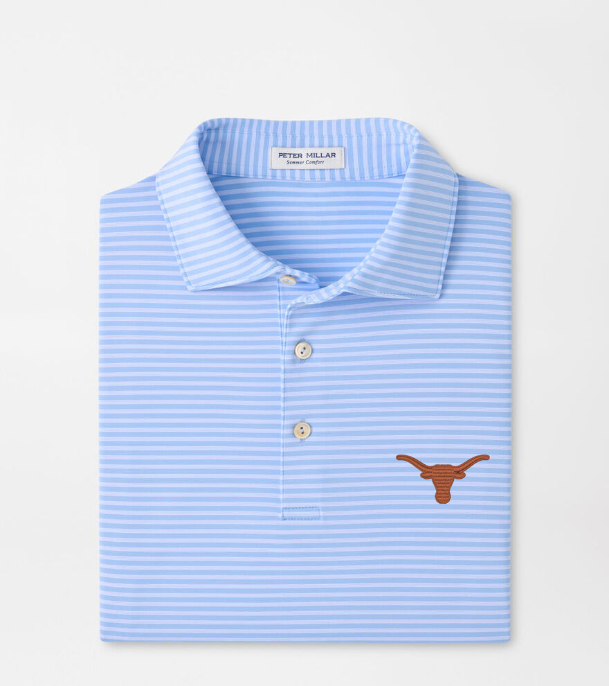 Texas Tiebreaker Performance Jersey Stripe Polo image number 1