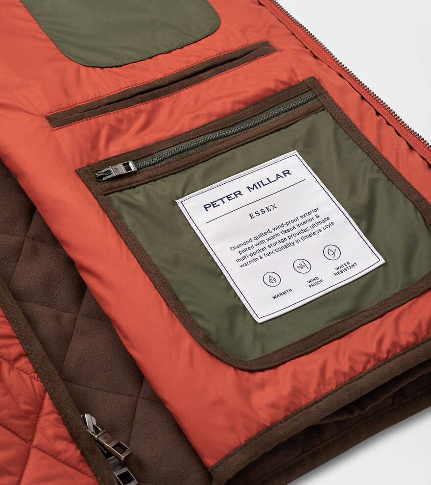Essex Quilted Travel Vest image number 5