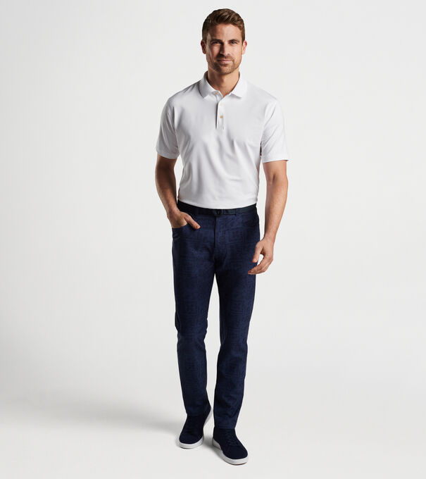eb66 Delos Paisley Performance Five-Pocket Pant