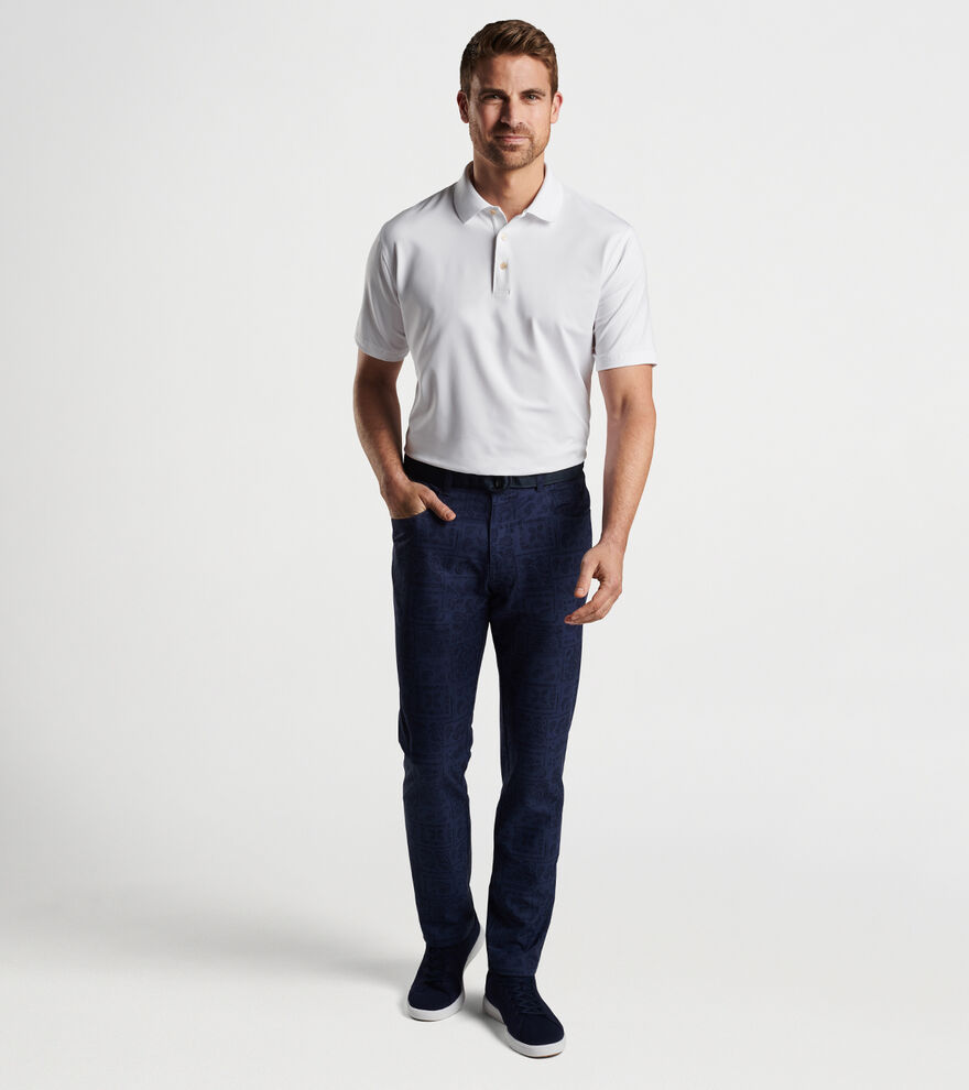 eb66 Delos Paisley Performance Five-Pocket Pant image number 2