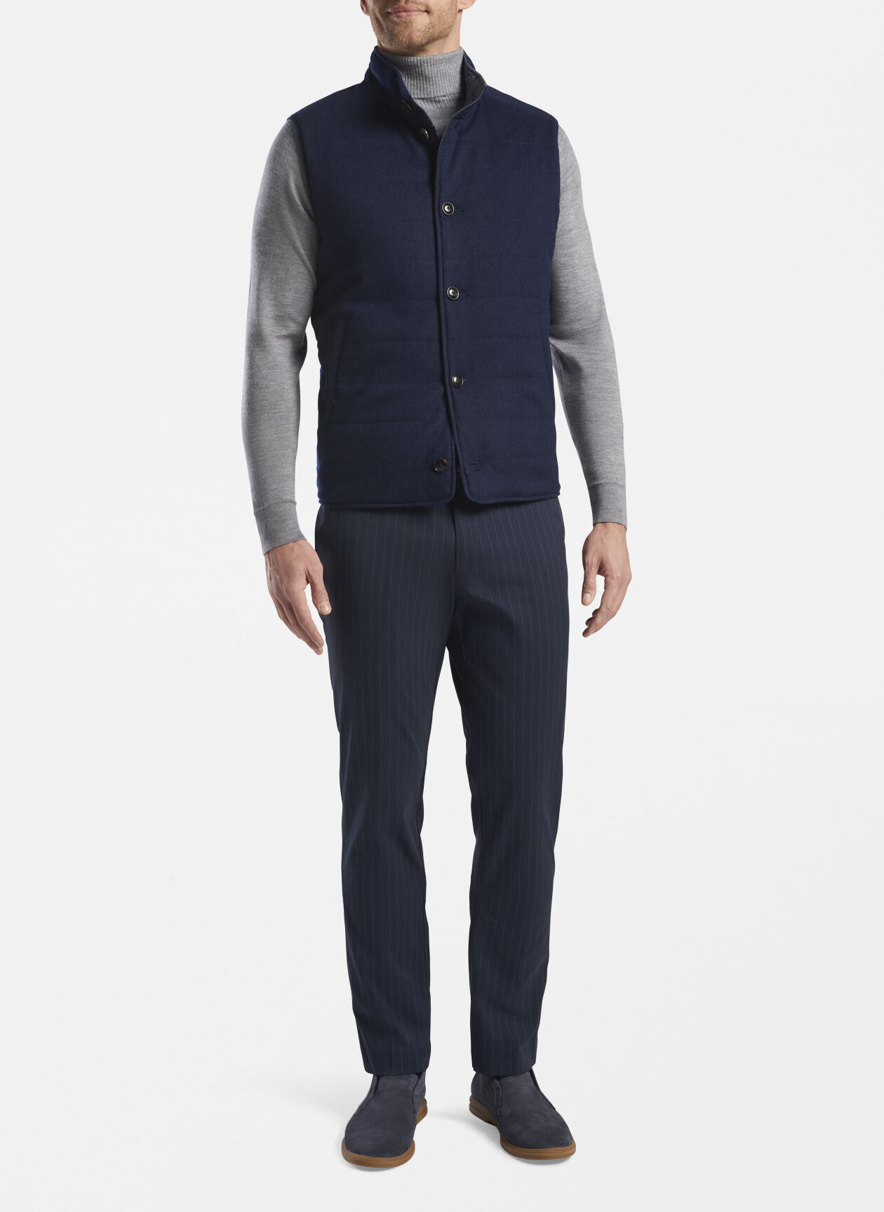 Stealth Cashmere Reversible Vest | Peter Millar Stealth Cashmere Reversible Vest | Peter Millar