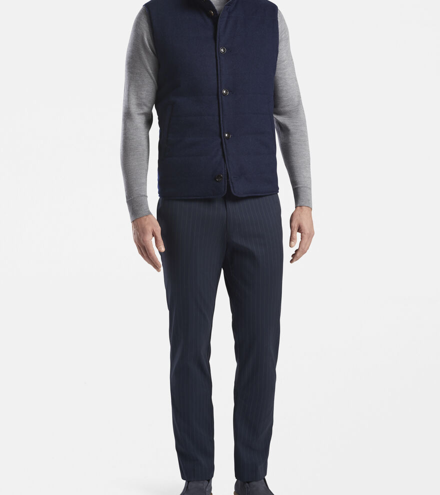 Stealth Cashmere Reversible Vest image number 5