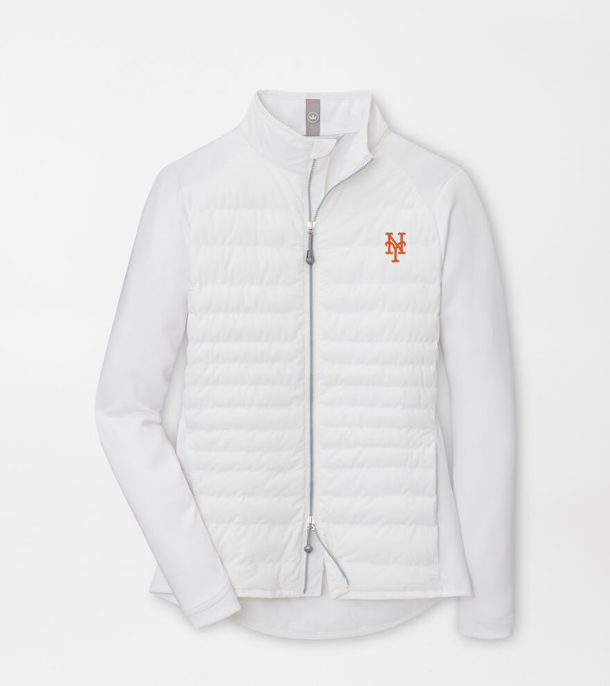 New York Mets Women's Merge Hybrid Jacket Women's MLB Apparel Peter Millar