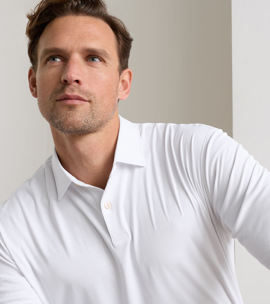 Featherweight Long-Sleeve Performance Polo image number 4
