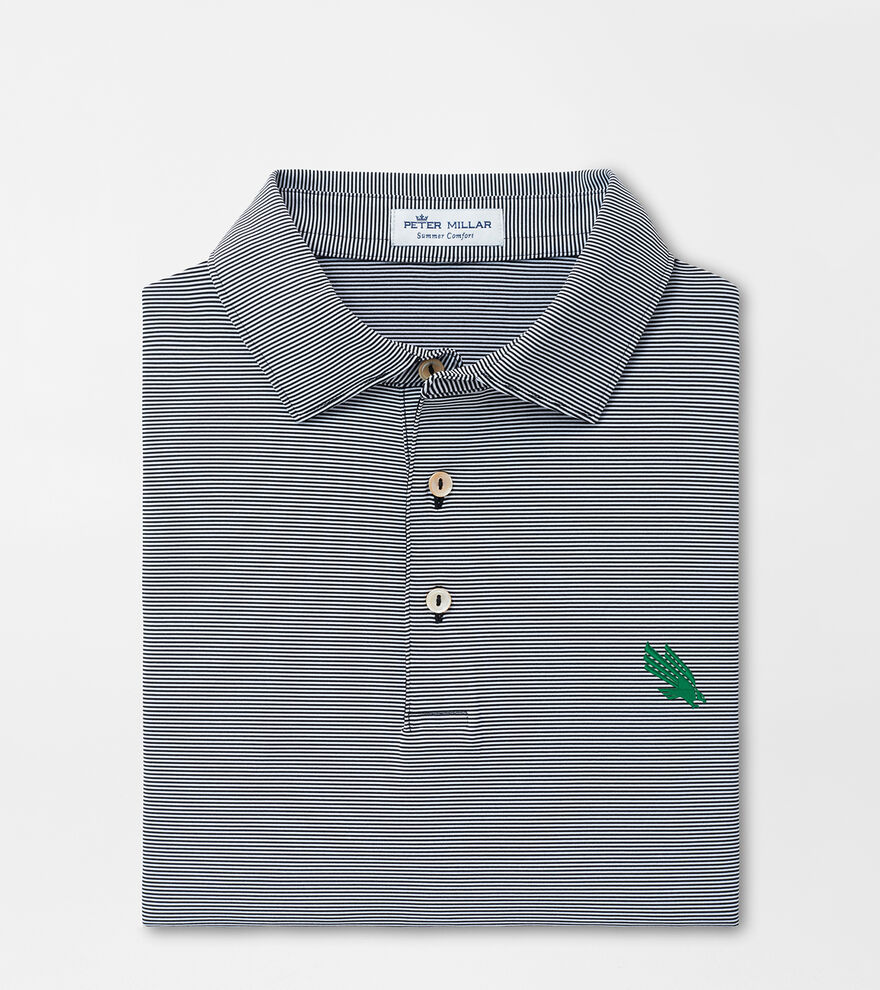 North Texas Jubilee Stripe Performance Polo image number 1