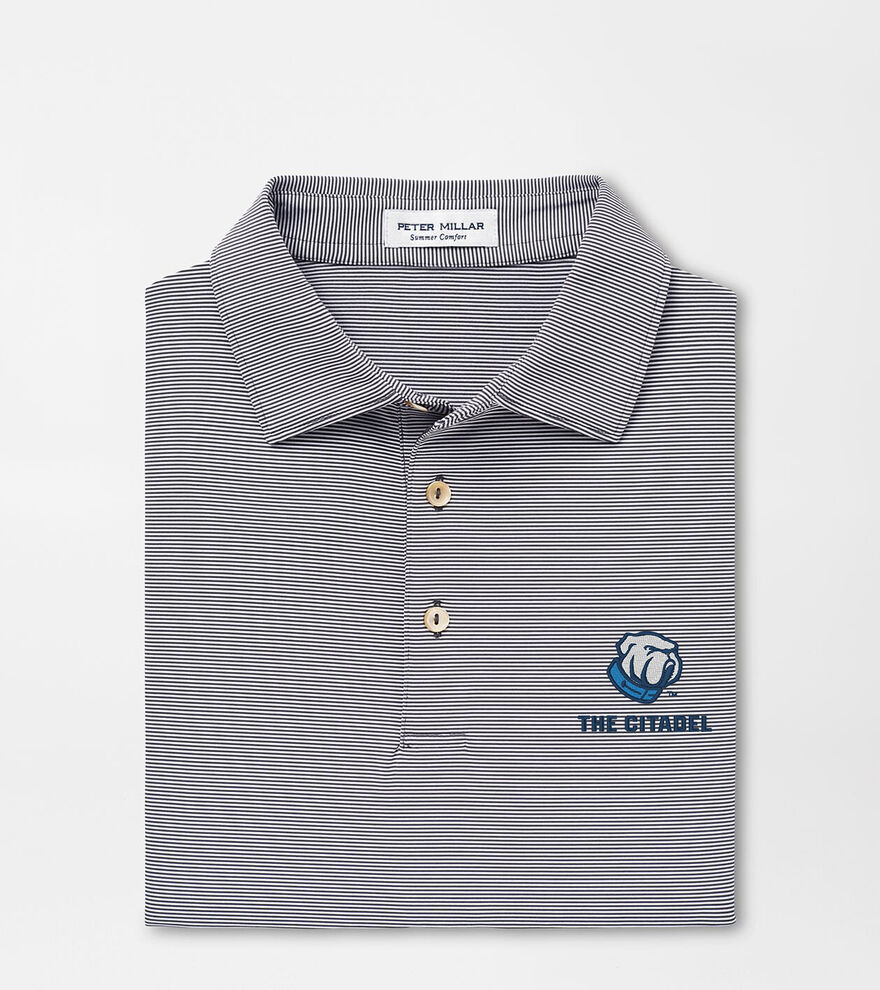 The Citadel Jubilee Stripe Performance Polo image number 1