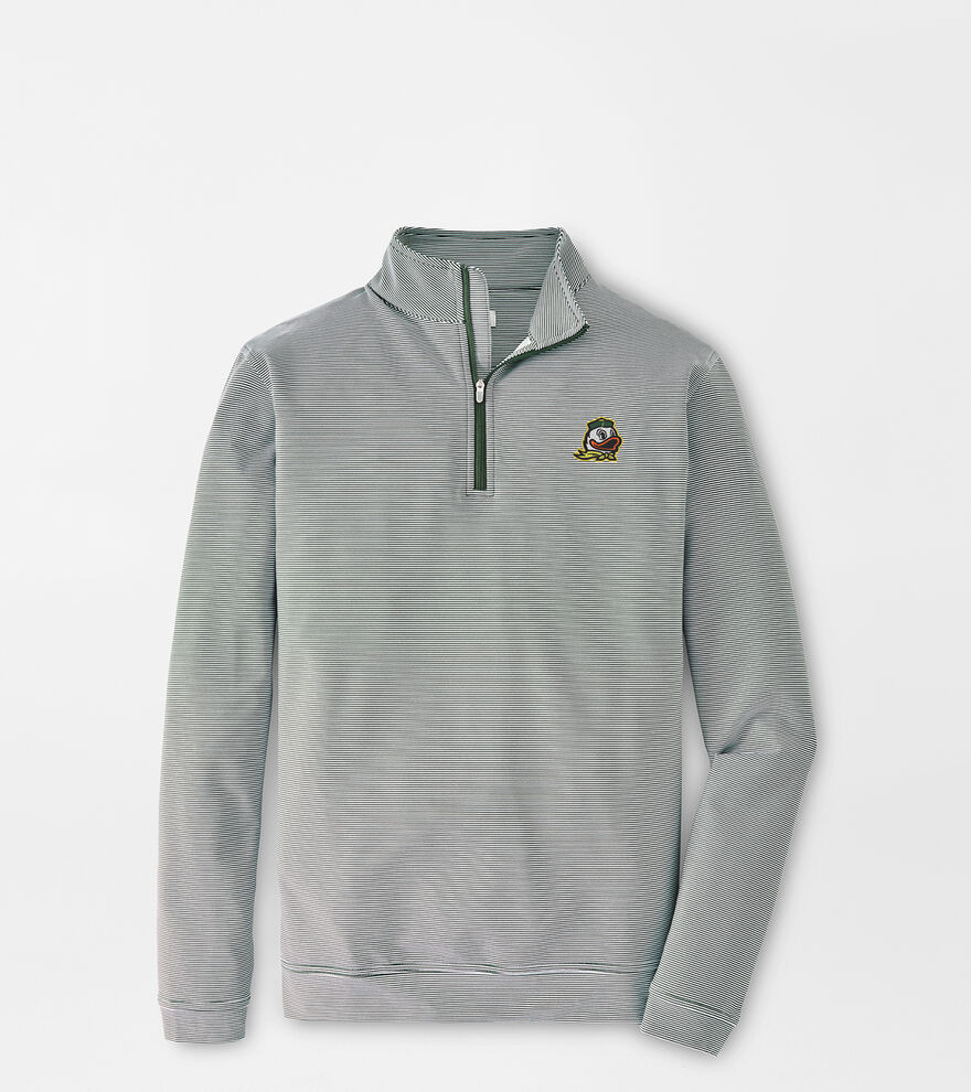Oregon Perth Sugar Stripe Performance Quarter-Zip image number 1