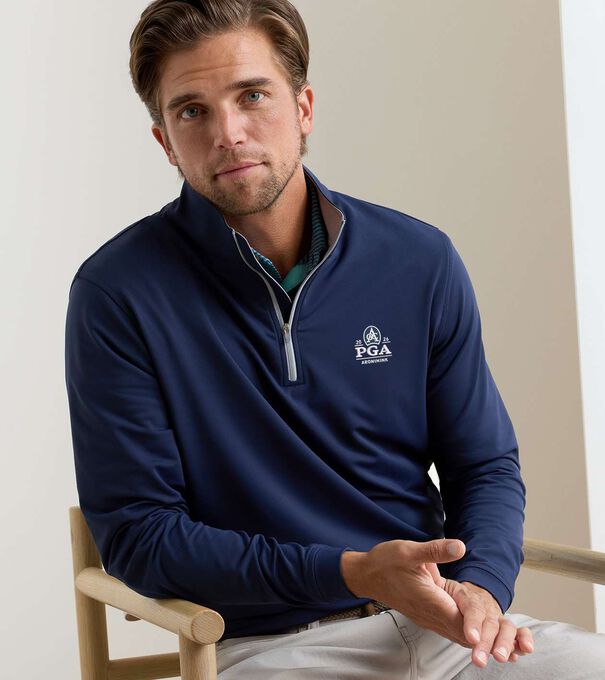 PGA Championship Perth Performance Quarter-Zip - Alternate Image 1