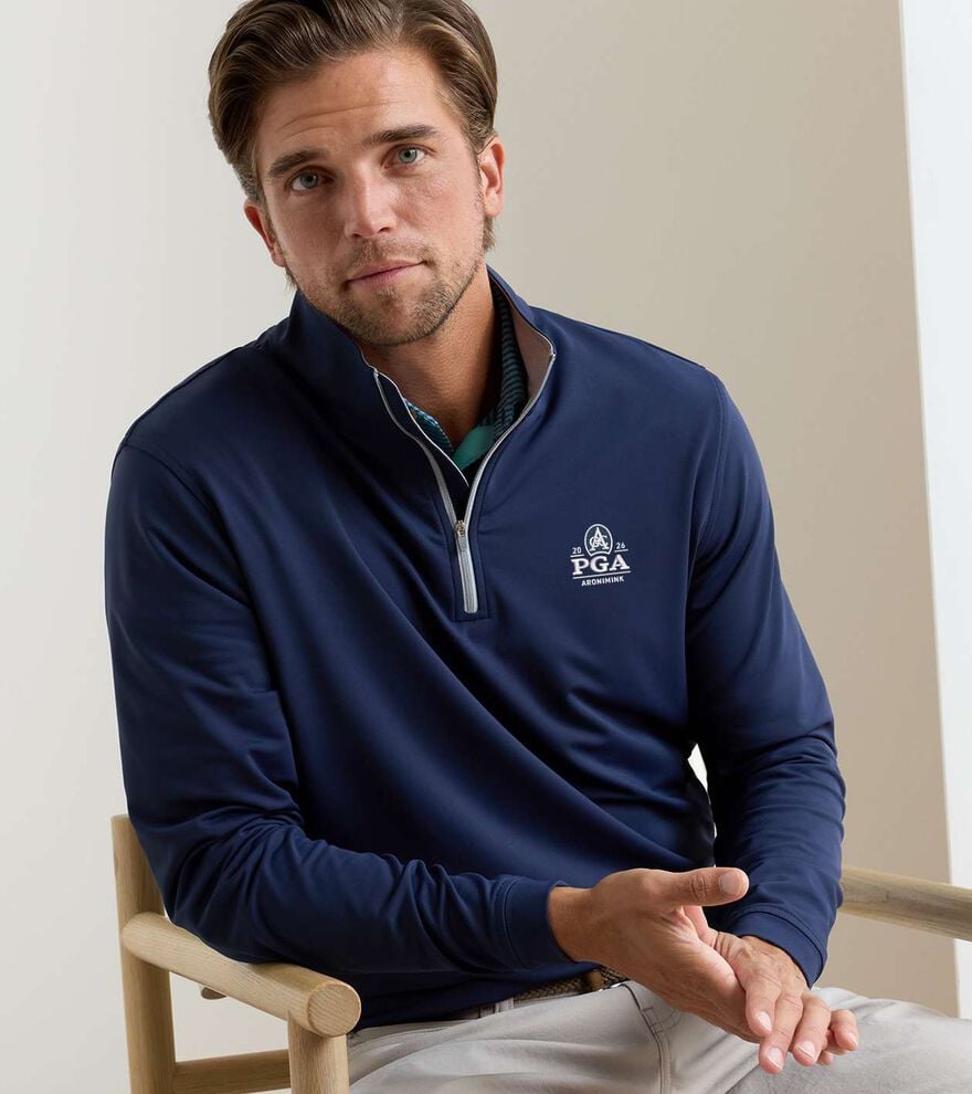 PGA Championship Perth Performance Quarter-Zip - Alternate Image 1