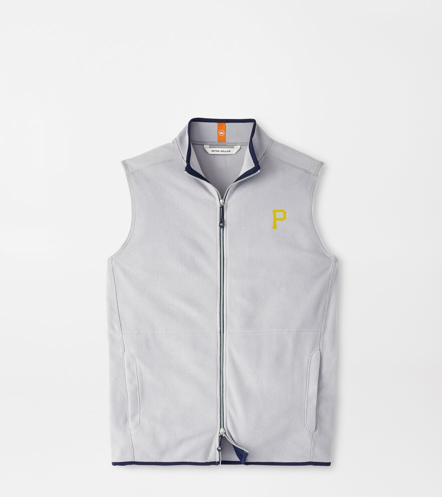 Pittsburgh Pirates Thermal Flow Micro Fleece Vest image number 1