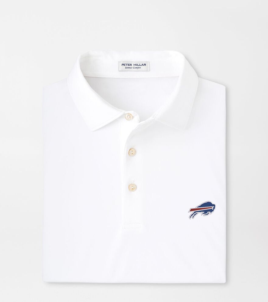 Buffalo Bills Solid Performance Jersey Polo image number 1