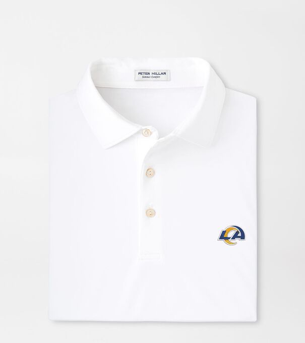 Los Angeles Rams Solid Performance Jersey Polo