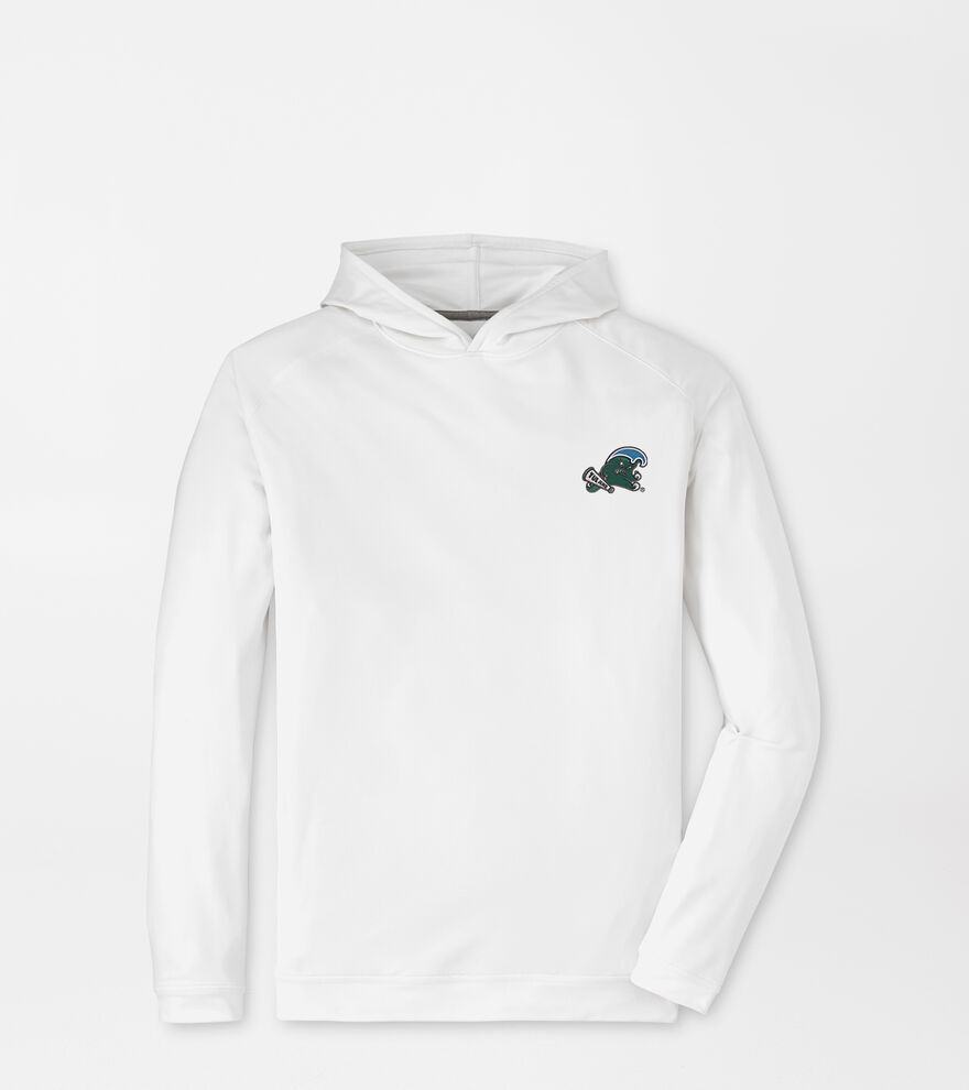 Tulane Green Wave Pine Performance Hoodie image number 1