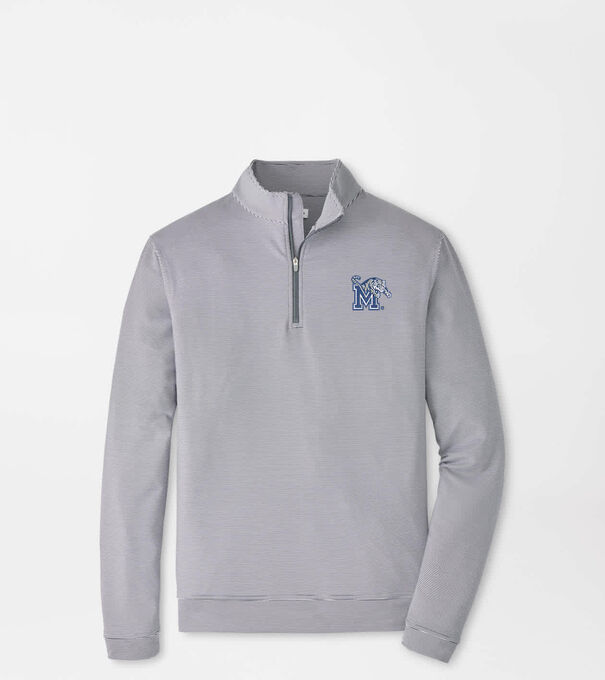 Memphis Perth Sugar Stripe Performance Quarter-Zip