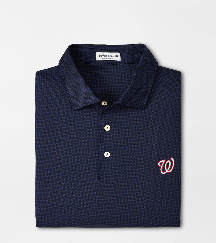 Washington Nationals Dolly Performance Jersey Polo image number 1